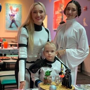 Disney Galactic Trooper Costume - Black and White 6-8 Years Old